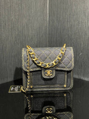 CHANEL- Denim Flap