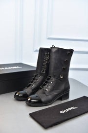 CHANEL-CHANEL - Heel Boots