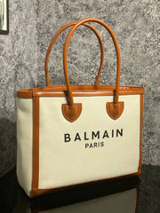 BALMAIN- Ecru Canvas