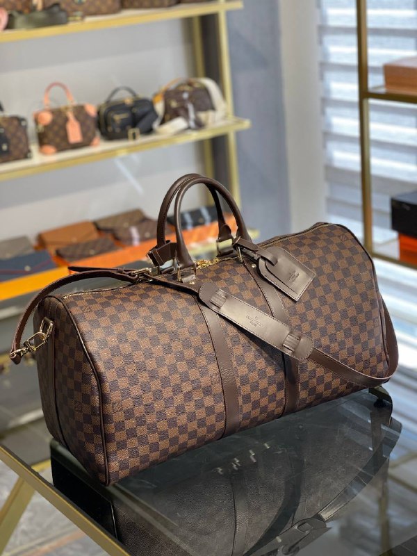 LOUIS VUITTON-KEEPALL BANDOULIÈRE 55