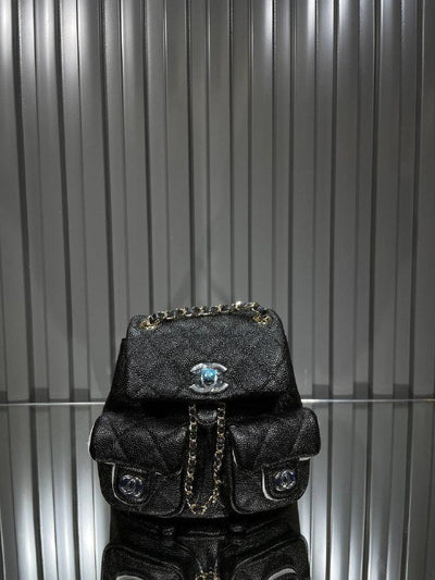 CHANEL-Backpack Caviar