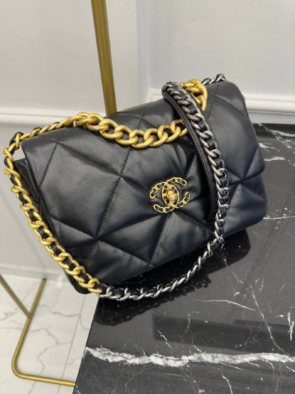 CHANEL- 19 LARGE HANDBAG