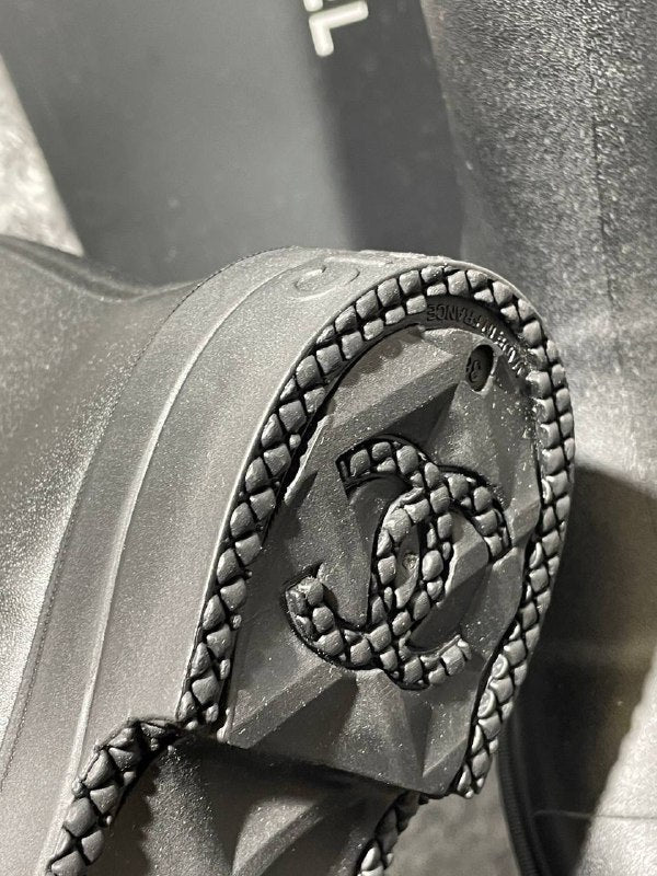 CHANEL-Chanel  Rain-Boots