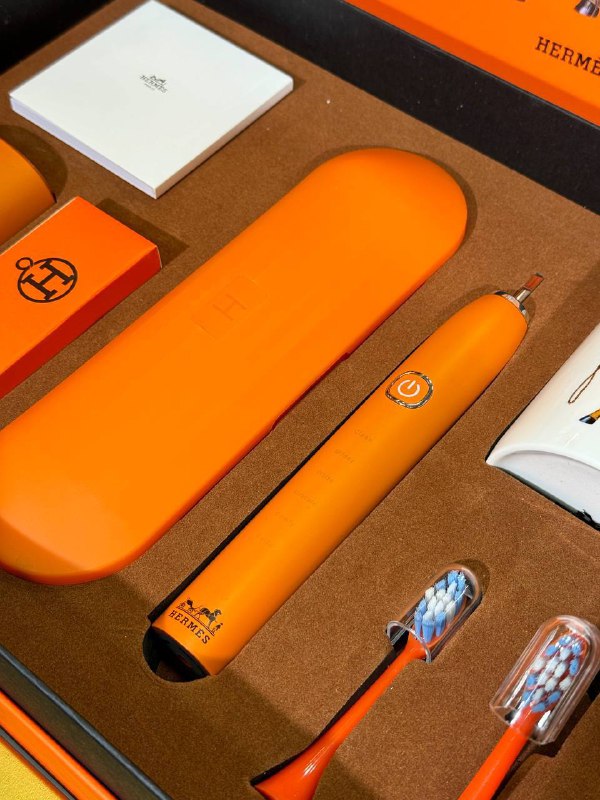 HERMES-Rechargeable Toothbrush Set