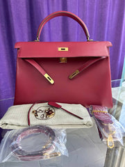 HERMES-Kelly Swift Leather 40