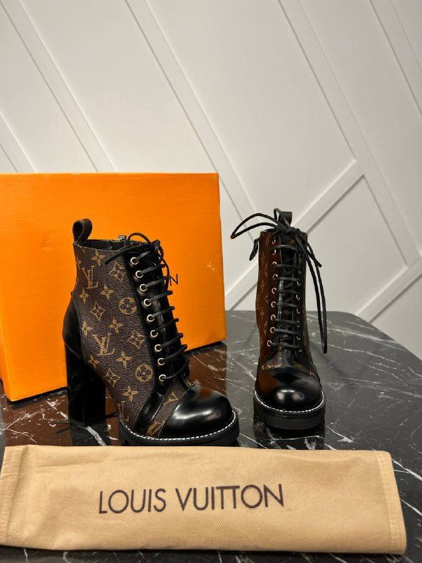 LOUIS VUITTON-Louis Vuitton Trail Ankle Boot