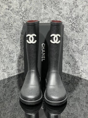 CHANEL-Chanel  Rain-Boots