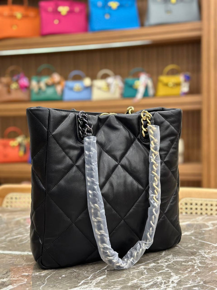 CHANEL-19 Shopping Bag