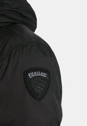 Blauer Giacca