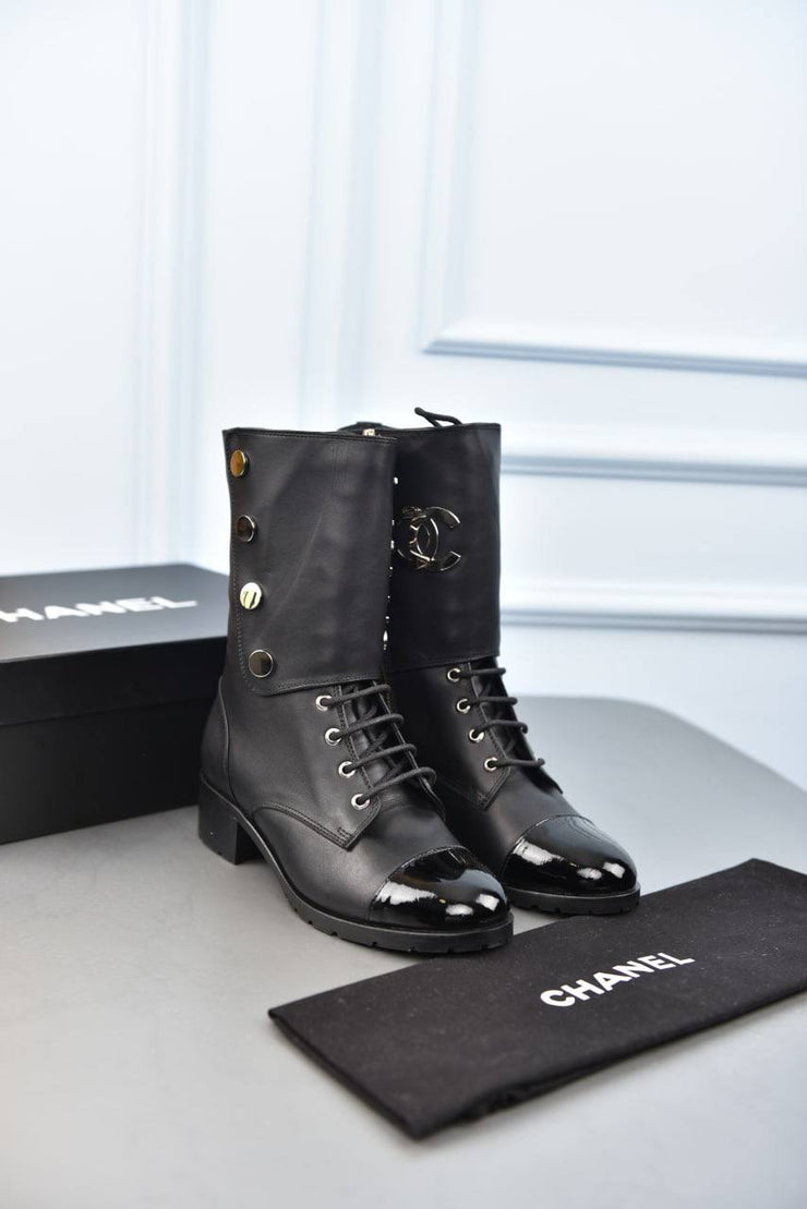 CHANEL-CHANEL - Heel Boots