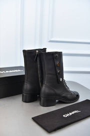 CHANEL-CHANEL - Heel Boots