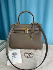 HERMES-Hermes kelly 28 cm Togo leather