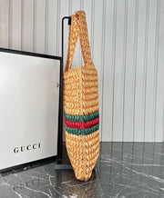 GUCCI- RAFFIA TOTE